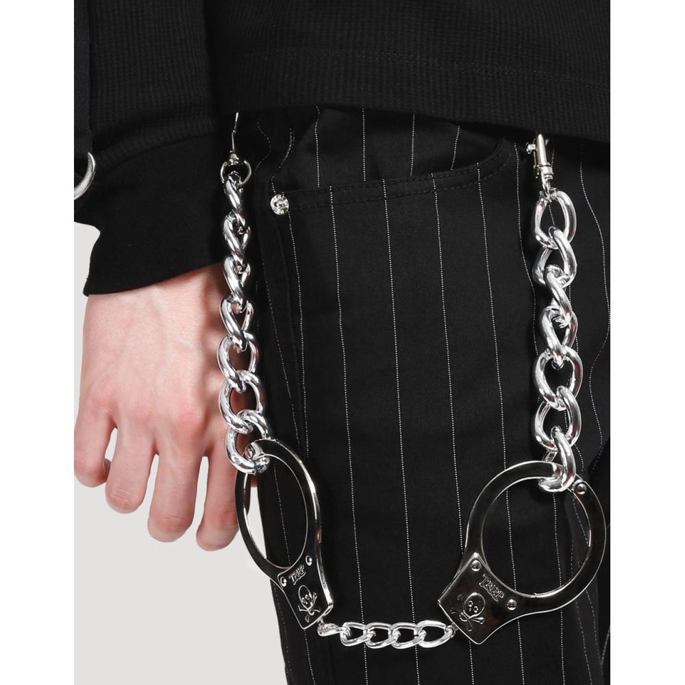 Tripp NYC - Handcuff Necklace - Silver coloured